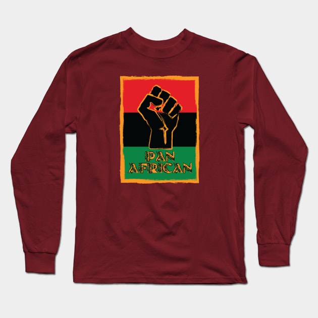 Pan-African Long Sleeve T-Shirt by Merch House